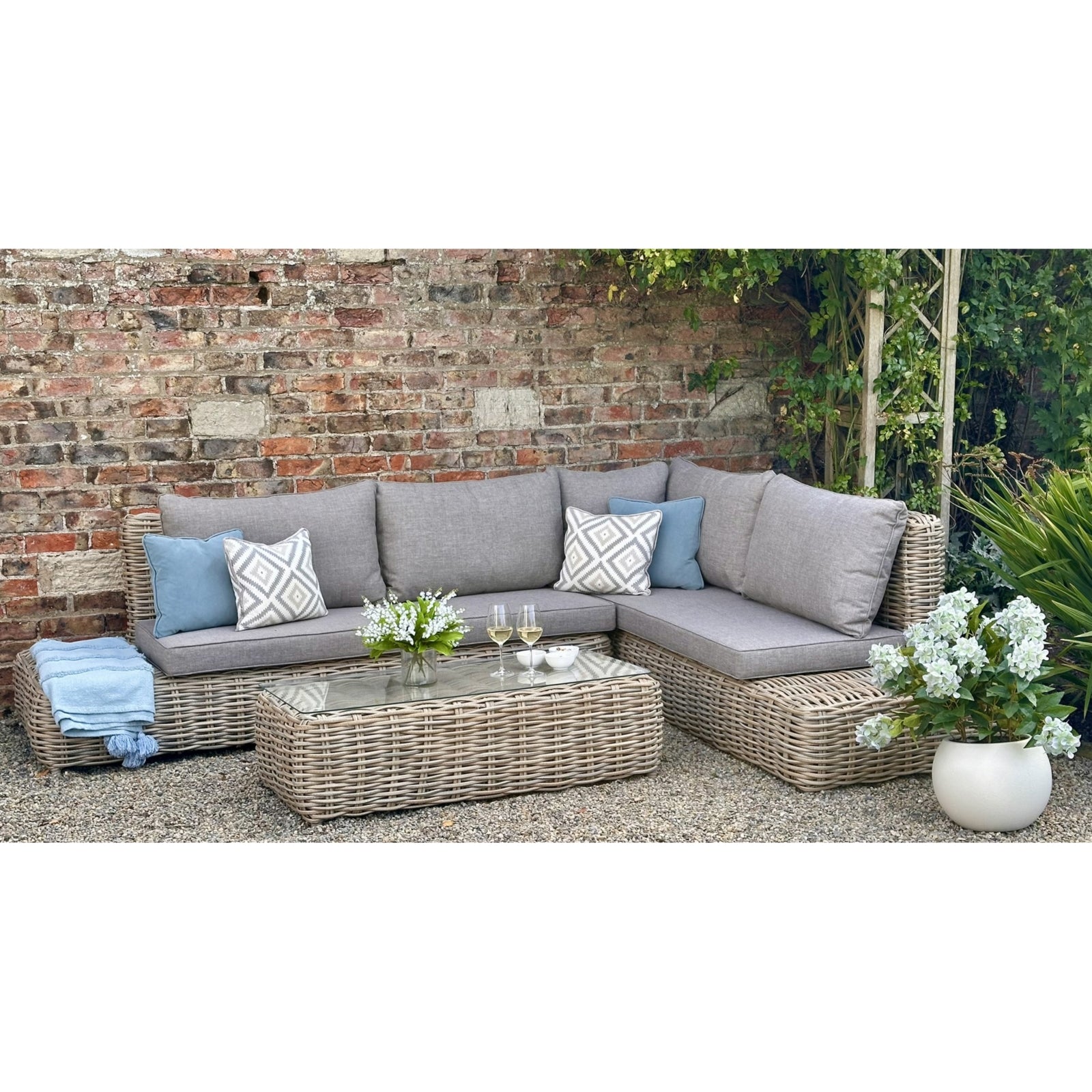 Malfi Outdoor Large Corner Set