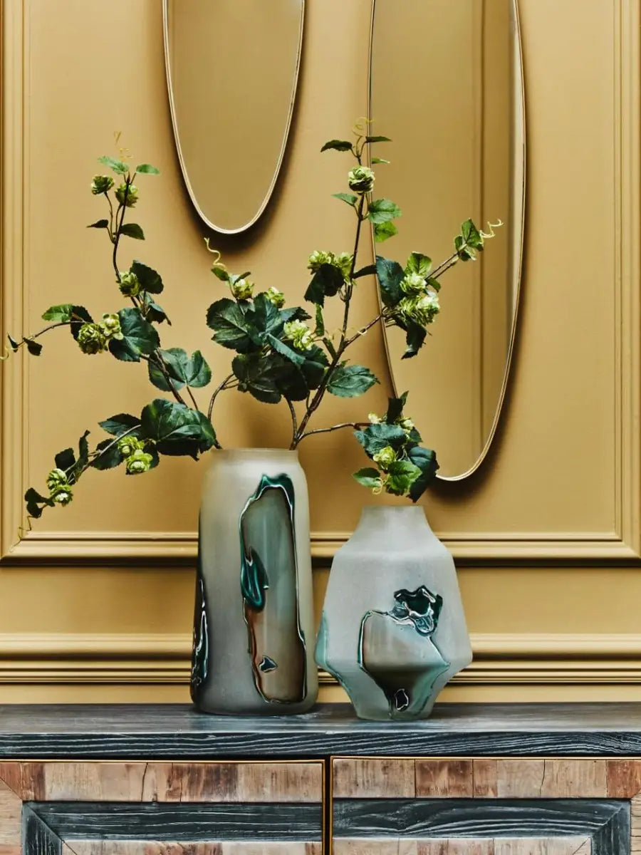 Vechi Glass Art Vase