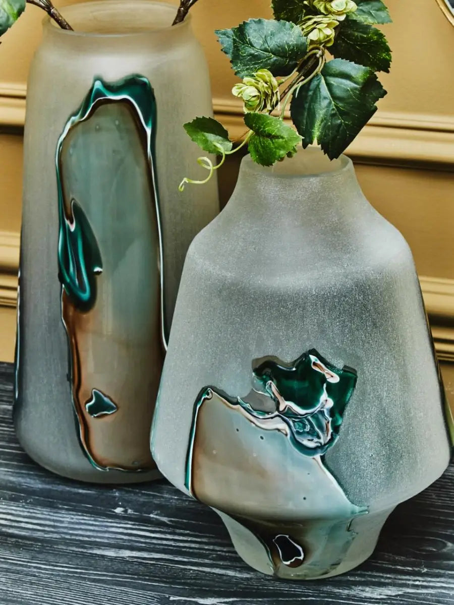 Vechi Glass Art Vase