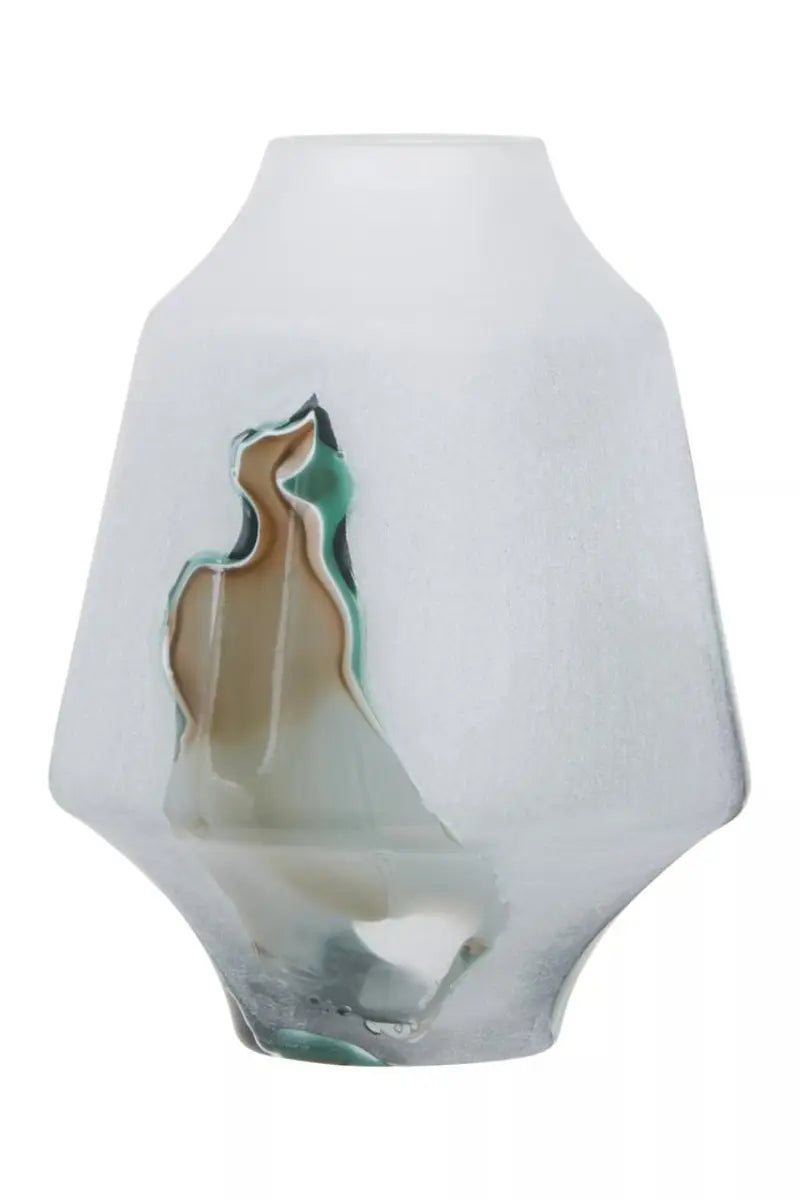 Vechi Glass Art Vase