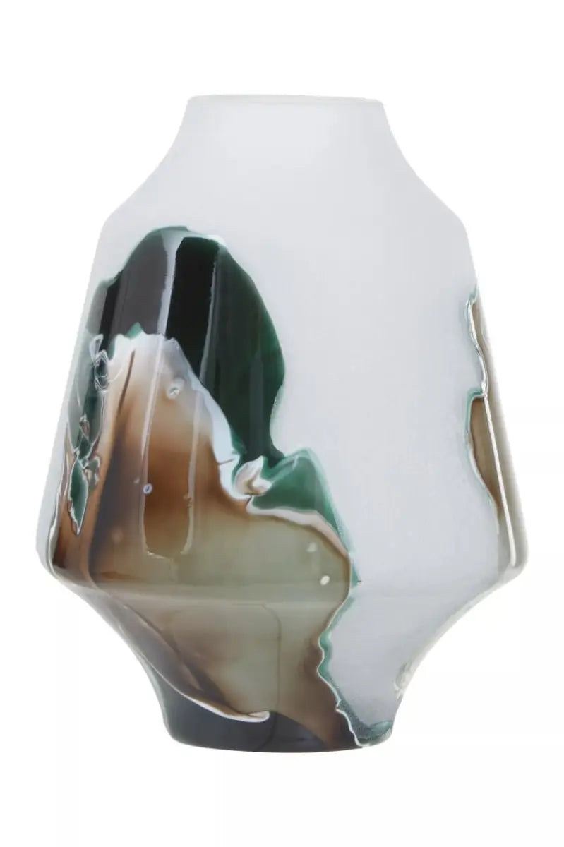 Vechi Glass Art Vase