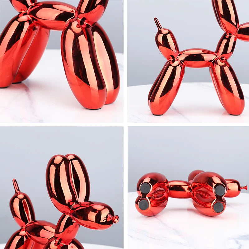 Jeff Koons Inspired Balloon Dog Sculptures