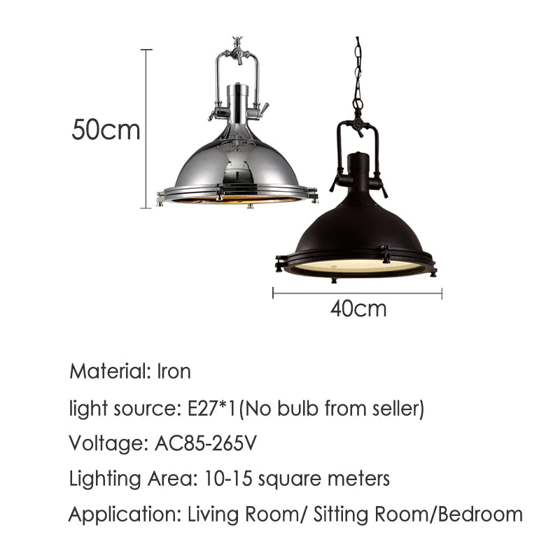 Retro Pendant Light