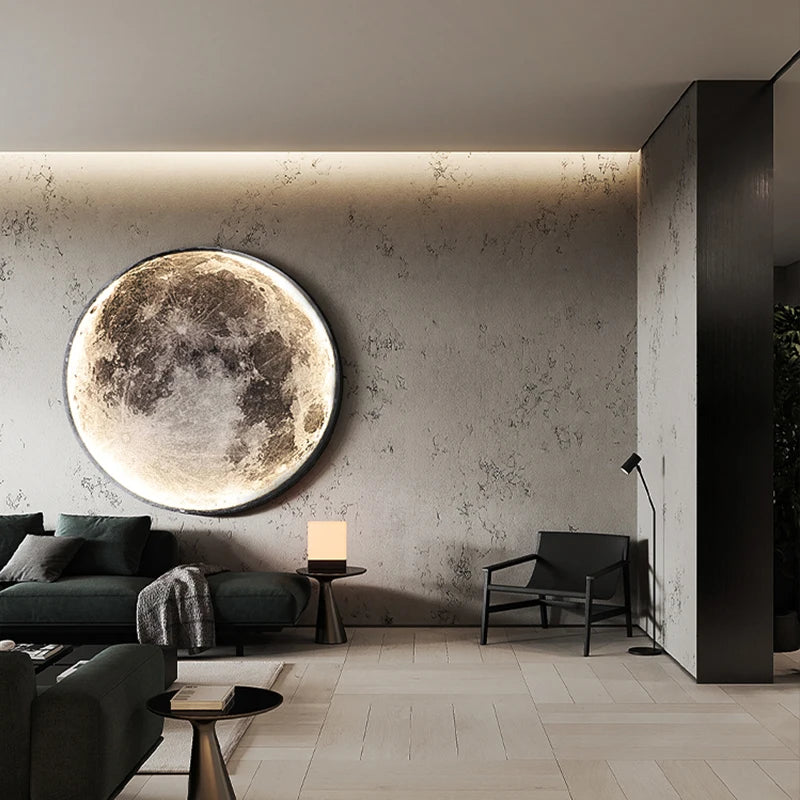 Full Moon Modern LED Wall Light Ardor Store