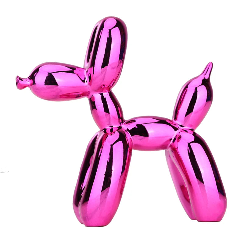 Jeff Koons Inspired Balloon Dog Sculptures