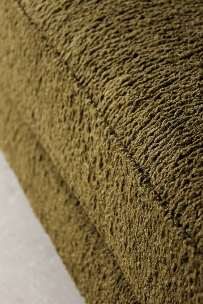 Olive Boucle Sofa